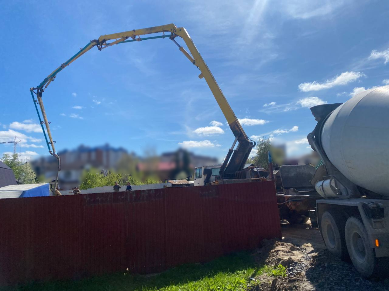 Заливка армопояса по периметру здания, фото 5