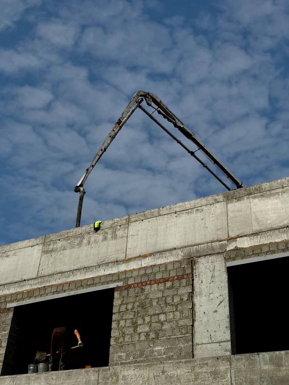 Заливка монолитного железобетонного перекрытия, фото 4